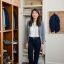 Emily Chen, Seattle mudroom organization client portrait